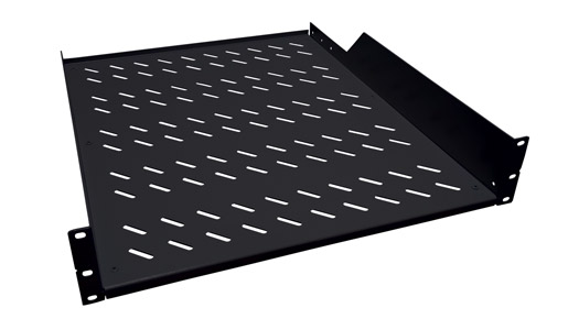 CANFORD RACK SHELF Modem style, 2U, 550mm deep, black