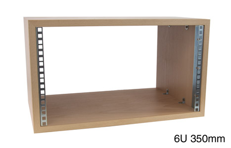 CANFORD ES4153512/B DESKTOP SURFACE Pod 12U, 350mm deep, Beech