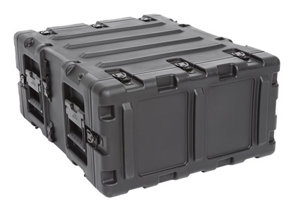 SKB 3RR-4U20-22B REMOVABLE SHOCK RACK CASE 4U, 20-inch depth, removable shockmount, black