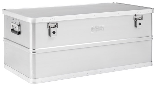 SKB DEFENDER DEF-KA44-020 ALUMINIUM BOX Internal dimensions 870 x 460 x 350mm, 2x handles, 2x locks