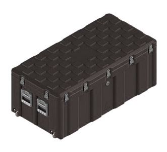 AMAZON AC1260-4307 CASE Internal dimensions 1140x540x460mm, 4 handles, black