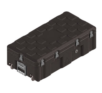 AMAZON AC9045-2307 CASE Internal dimensions 840x390x260mm, 2 handles, black