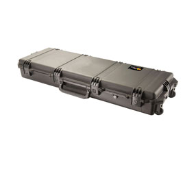 PELI iM3200 Storm Case, internal dimensions 1117x355x152mm, solid foam, black