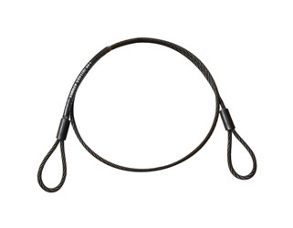 DOUGHTY T2852001 SAFETY BOND 4mm diameter, 600mm, 175kg SWL, black