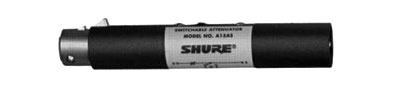SHURE A15AS ATTENUATOR Microphone, 15/20/25db