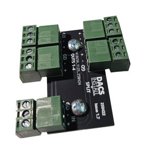 DACS INSTALL SPLIT PCB INTERFACE Splitter, passive, 1:4