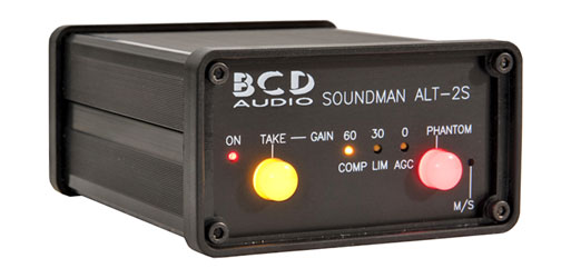 BCD ALT-2S PRE-AMPLIFIER Mic, line, auto, headphone