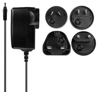 LINDY 73809 DC POWER SUPPLY Multi-country, 12VDC, 3A, 2.5mm