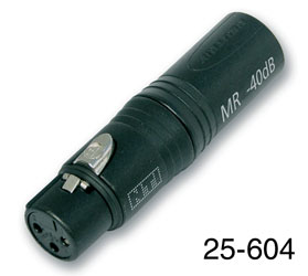 NTI MINIRATOR -40dB ADAPTER Attenuator for MR2, MR-PRO analogue audio signal generator