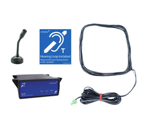 CONTACTA IL-K200-80-00 LOOP AMPLIFIER SYSTEM Under counter kit, with STS-M98 Halo microphone