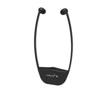 CONTACTA IR-RXU IR RECEIVER Portable, underchin, 2-channel