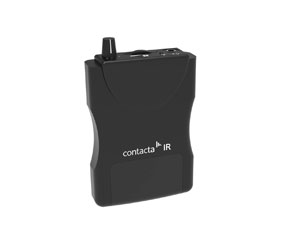 CONTACTA IR-RX2 IR RECEIVER Portable, beltpack, 4-channel, automatic gain control