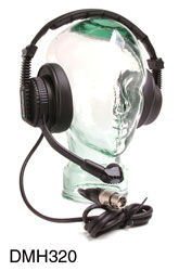 TECPRO DMH320 Dual muff headset