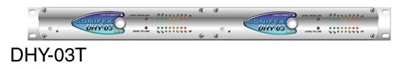 SONIFEX DHY-03T TELEPHONE BALANCE UNIT Digital, twin, rackmount