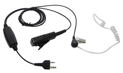 SHARMAN JH-804 SURVEILLANCE KIT For PMR radio, with acoustic-tube earpiece, microphone, dual plug