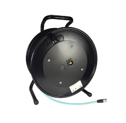 CANFORD CD380SDVHD CABLE DRUM ASSEMBLY 1x BNC female on drum, 50m SDV-HD turquoise to BNC male