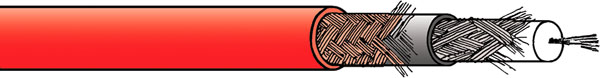 CANFORD VTF CABLE 8.5 Red (Draka Triflex-PVC)