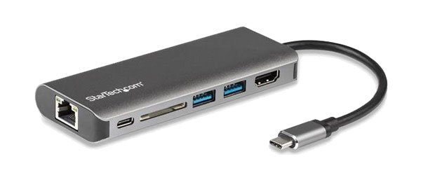 STARTECH DKT30CSDHPD3 Multiport adapter, 6 in 1, USB-C
