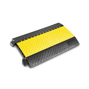 DEFENDER MIDI 5 CABLE PROTECTOR 5-channel, straight, 870 x 538mm, yellow