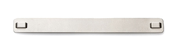 PARTEX CABLE MARKER CARRIER STRIP PKS10040FQ Stainless steel, 6 character (bag of 50)