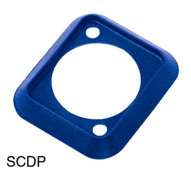 NEUTRIK SCDP-6 SEALING GASKET For D-series connectors, blue