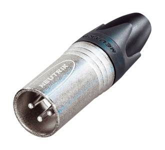 NEUTRIK NC3MXX-HA XLR Male cable, crimp