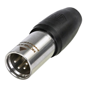 NEUTRIK NC4MX-TOP XLR Male cable connector, gold-plated contacts, true outdoor protection