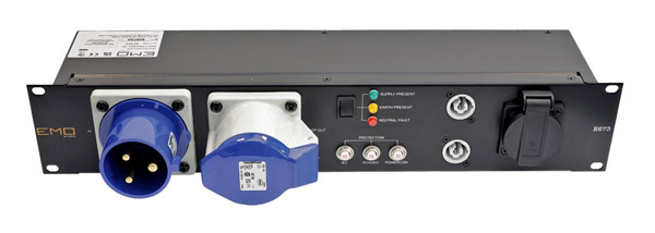EMO E673 POWER DISTRIBUTION PANEL  - Schuko sockets