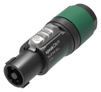 NEUTRIK NL4FXX-W-L SPEAKON Cable connector, 10-16mm