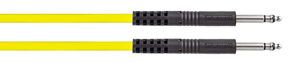 SWITCHCRAFT BANTAM PATCHCORD 900mm Yellow