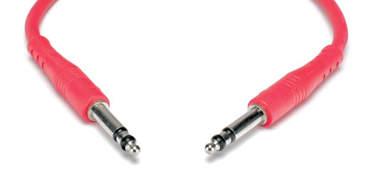REAN B-GAUGE PATCHCORD Moulded plugs, 900mm Red