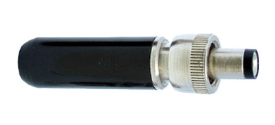 SWITCHCRAFT 760K DC connector, female cable, with locking nut, 2.5mm
