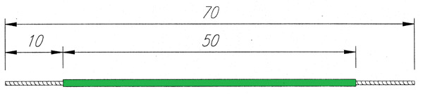 NORMALLING WIRE Green (pack of 100)