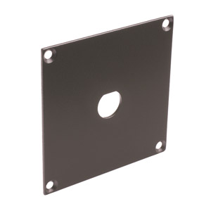 CANFORD UNIVERSAL MODULAR CONNECTION PLATE 1x BNC, dark grey