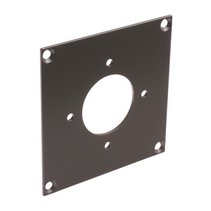 CANFORD UNIVERSAL MODULAR CONNECTION PLATE 1x Lemo triax plug, dark grey