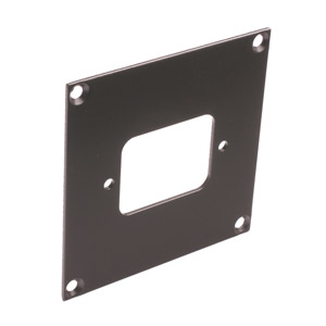 CANFORD UNIVERSAL MODULAR CONNECTION PLATE 1x IEC mains female, dark grey