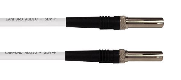 CANFORD MUSA 3G HD PATCHCORD 300mm, White