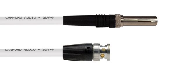 CANFORD MUSA 3G HD-BNC HD PATCHCORD Neutrik rear-twist, 1800mm, White