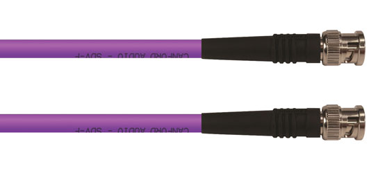 CANFORD CABLE BNC-BNC-SDV-F-10m Violet