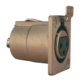CANARE XLR3-31F77 Flush mount XLR 3-pin female