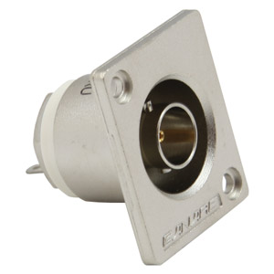 CANARE BCJ-RU Flush mount BNC female panel, solder