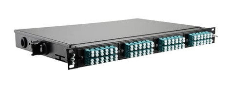 PANDUIT OPTICOM FMT1 1U FIBRE PANEL REAR CASE Fixed, black