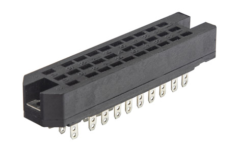 TELEGARTNER J00042A0919 DIN 41622 CONNECTOR 30 pin female, solder