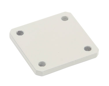 CANFORD BLANKING PLATE For Tailboard panel, LEMO EDW cutout, grey