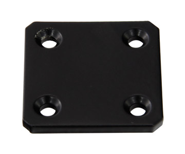 CANFORD BLANKING PLATE For Tailboard panel, LEMO FMW / FXW cutout, black