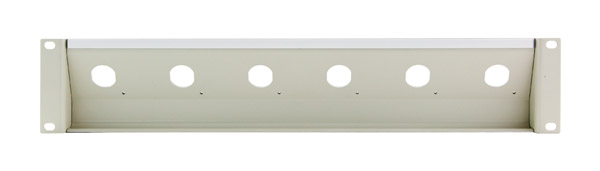 CANFORD TAILBOARD PANEL Angled 2U 6x Lemo SMPTE PEW.3K socket, grey