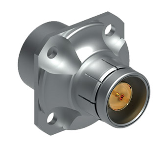 FISCHER 1051 DS-K TRIAX COUPLER Panel mount, sq flange, for SE to KE connection