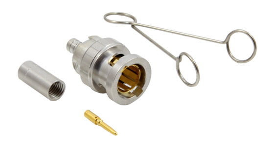 NEUTRIK NBNC75BFG7-D BNC 3G Male cable, rear twist, group X (pack of 100, disassembled)