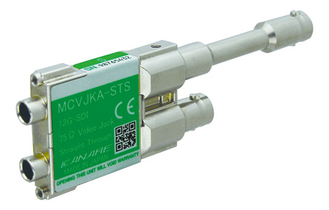 CANARE MCVJKA-STS Straight through module, Micro, 12G-SDI