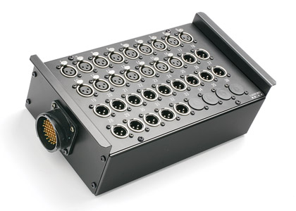 CANFORD OB BREAKOUT BOX Tourline 54 pin male to 16 XLRM and 16 XLRF